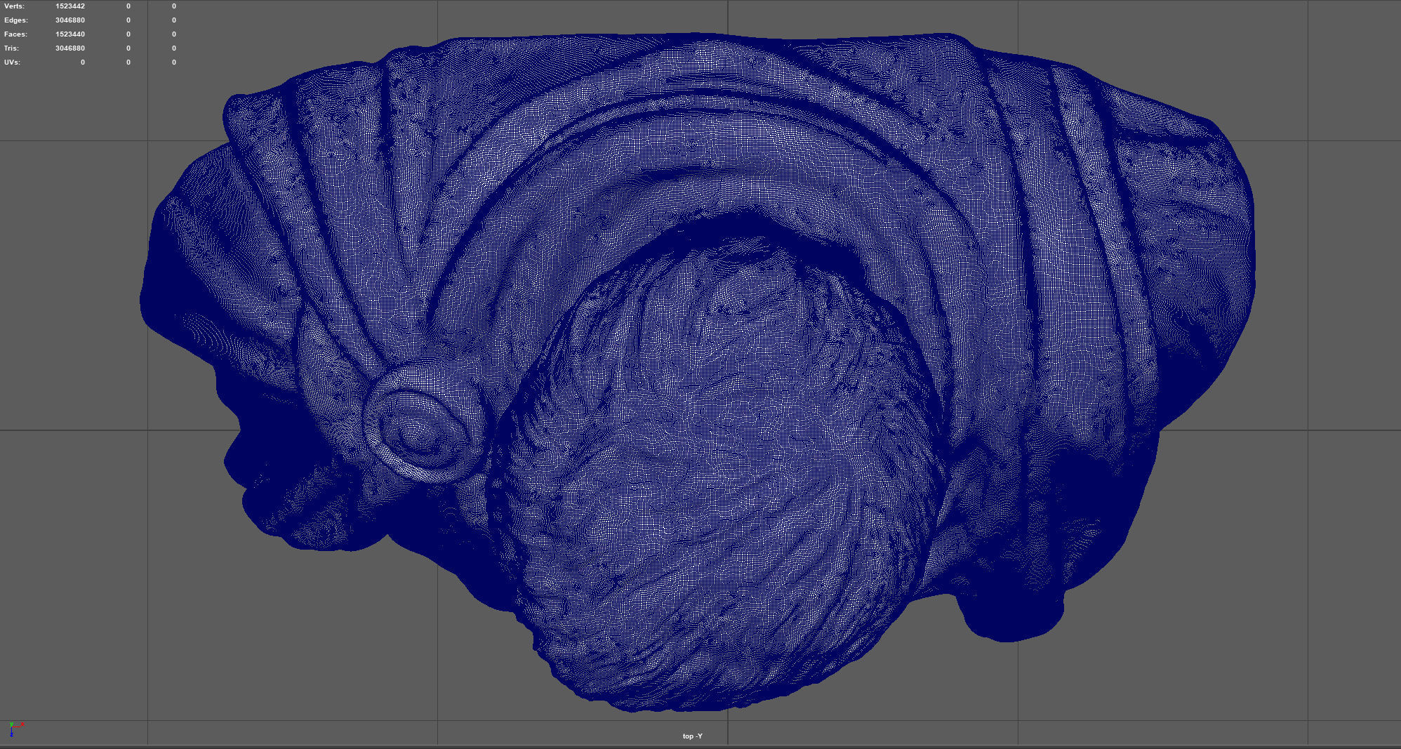 Constantine Emperor Bust 3D print model_8