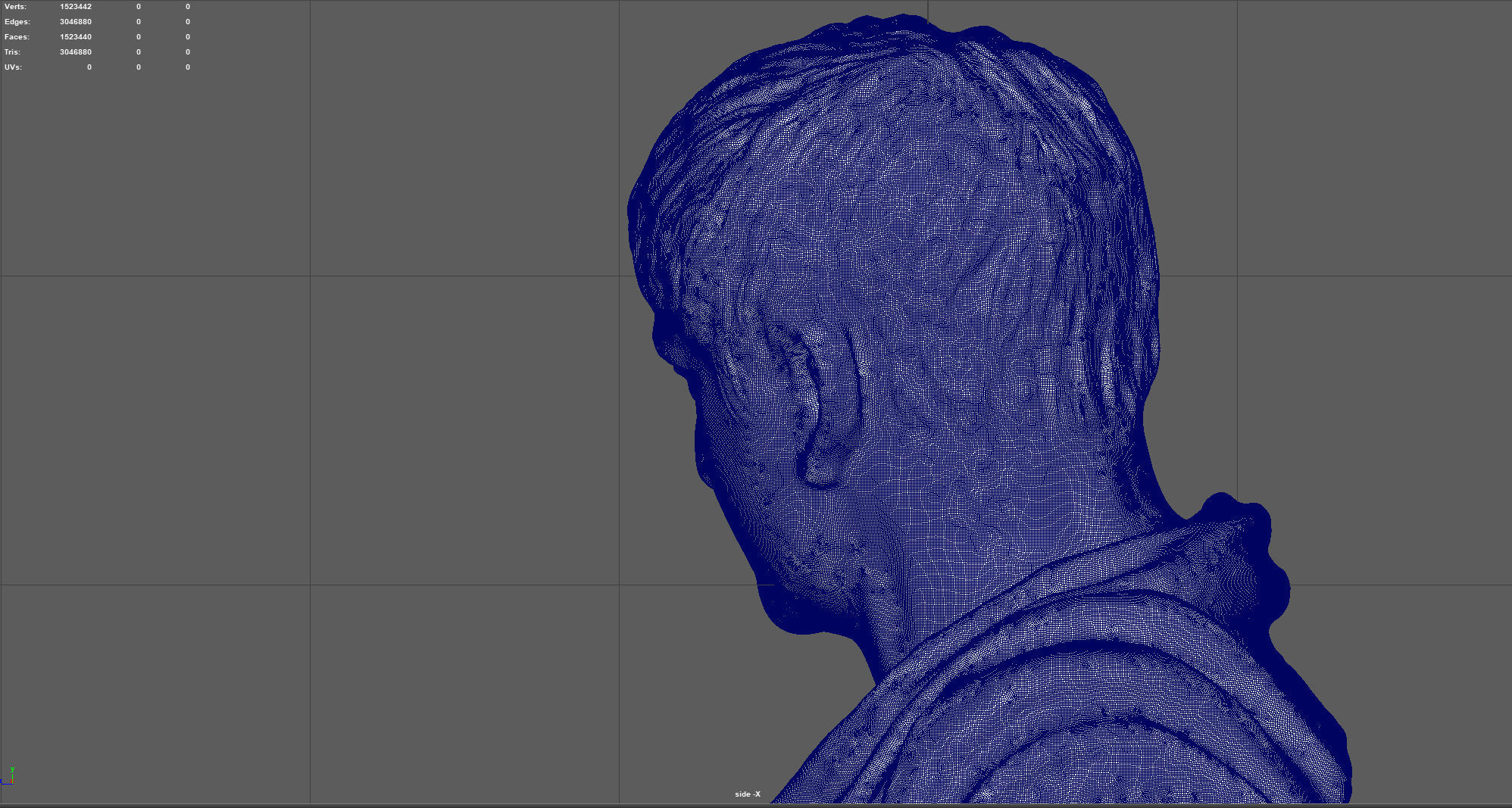 Constantine Emperor Bust 3D print model_10
