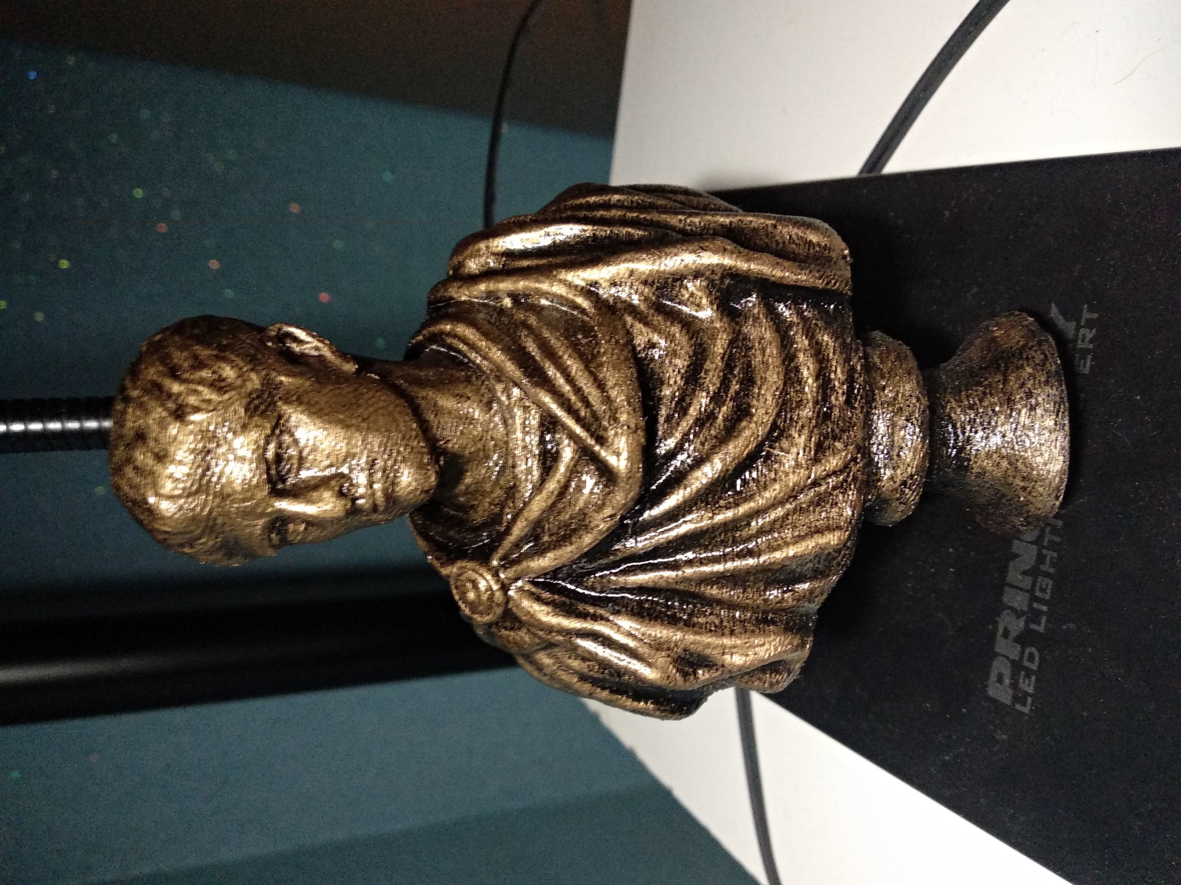 Constantine Emperor Bust 3D print model_6