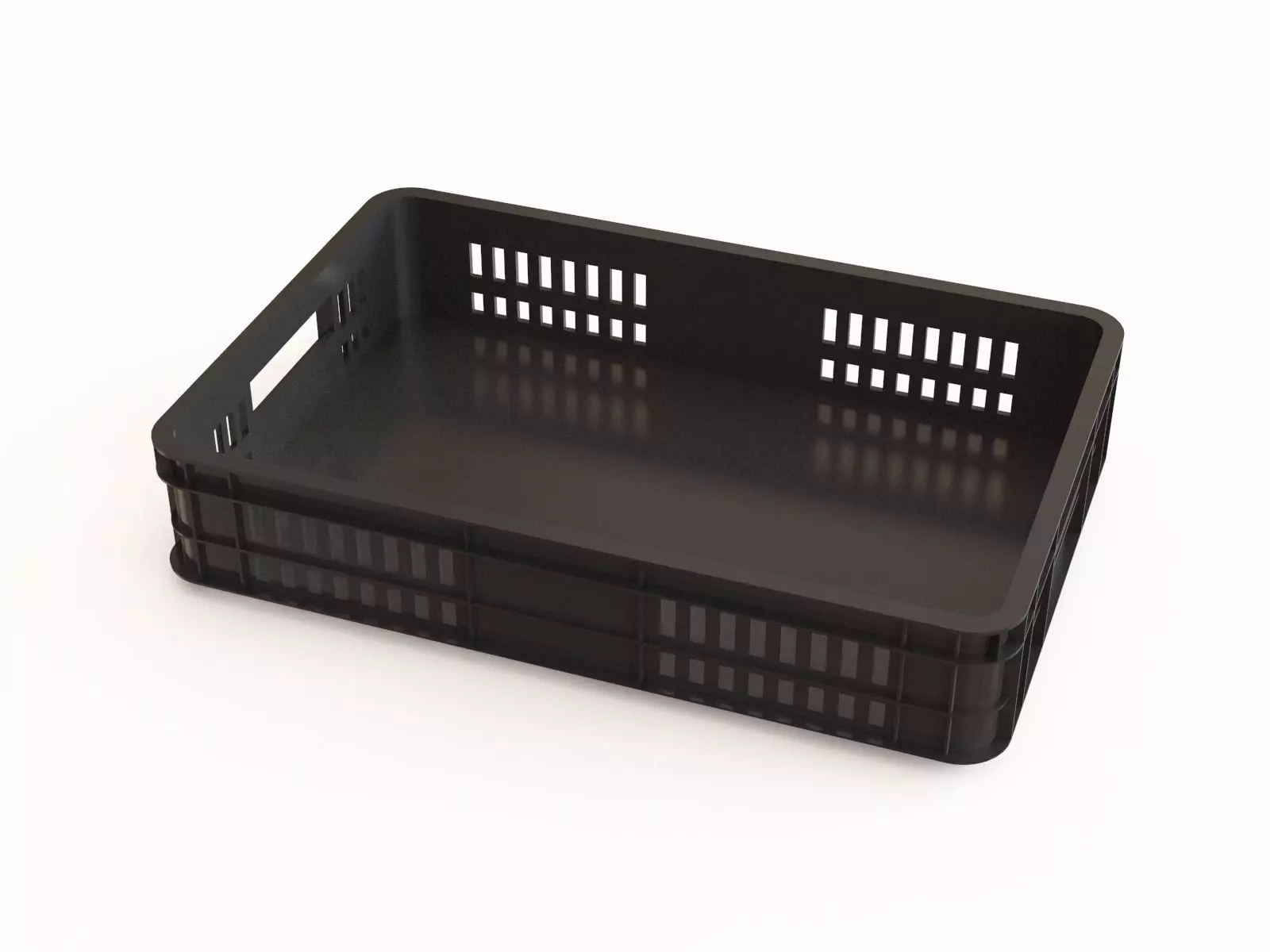 Plastic crate 28 3D model_0