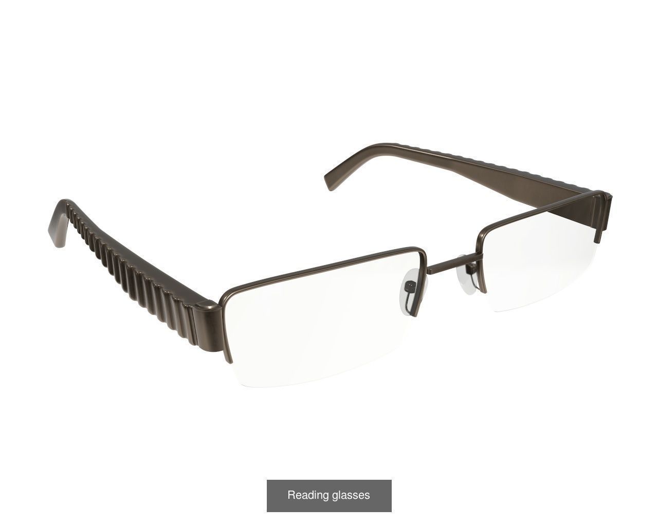 Glasses collection pair of with frames and clear lenses _35