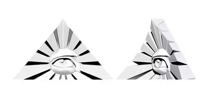 Radiant delta detailed printable 3D print model