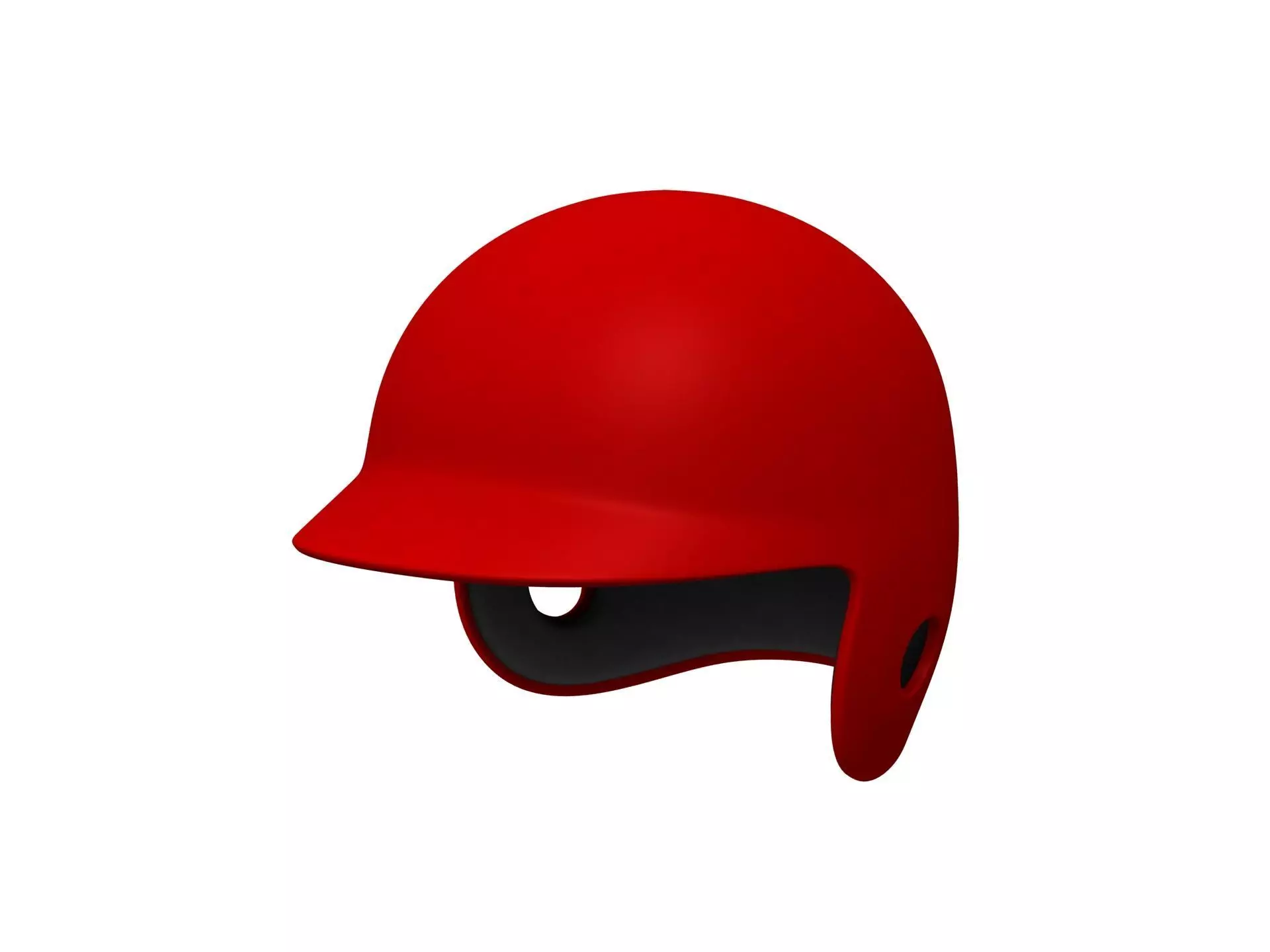 Baseball Helmet  3D model_0