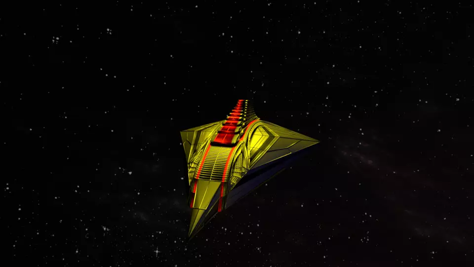 My spaceship Free 3D model
