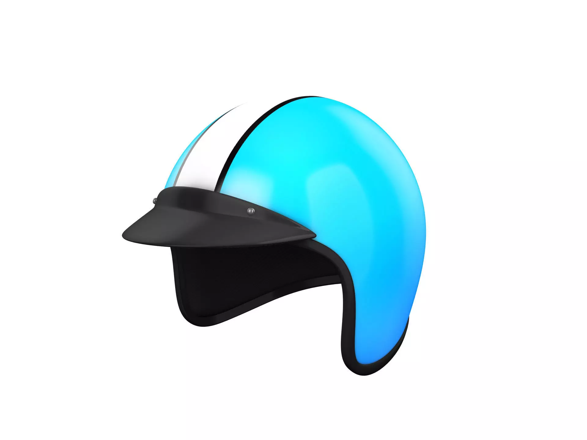Motorcycle Helmet 3D model