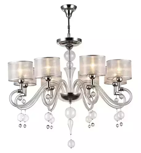 Chandelier Neoclassic Bubble Dreams MOD603-08-N Maytoni Classic Free 3D model