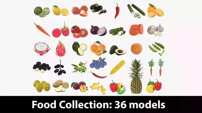 Food collection large 