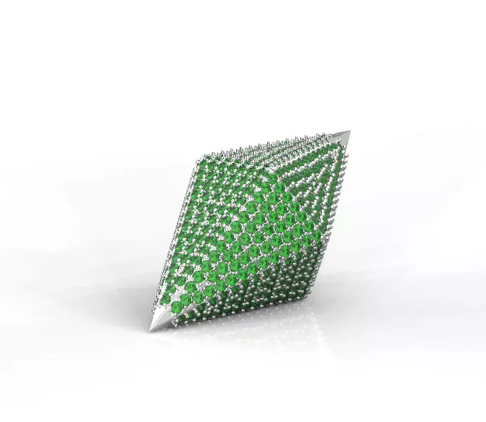 190510 P Sim pendant crystal 3D print model