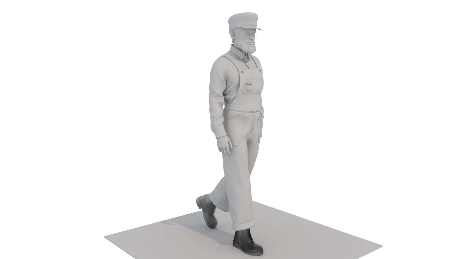 1860s era USA Steam Boat-Ship Engineers Models N-Other Scales 3D print model_12