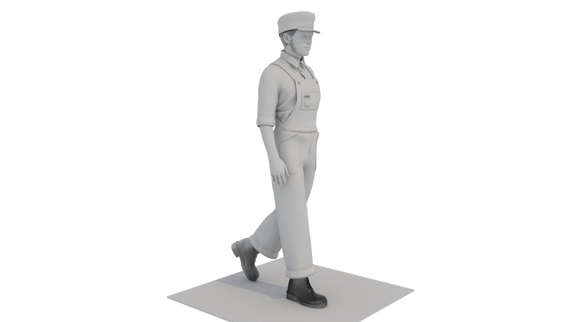 1860s era USA Steam Boat-Ship Engineers Models N-Other Scales 3D print model_7