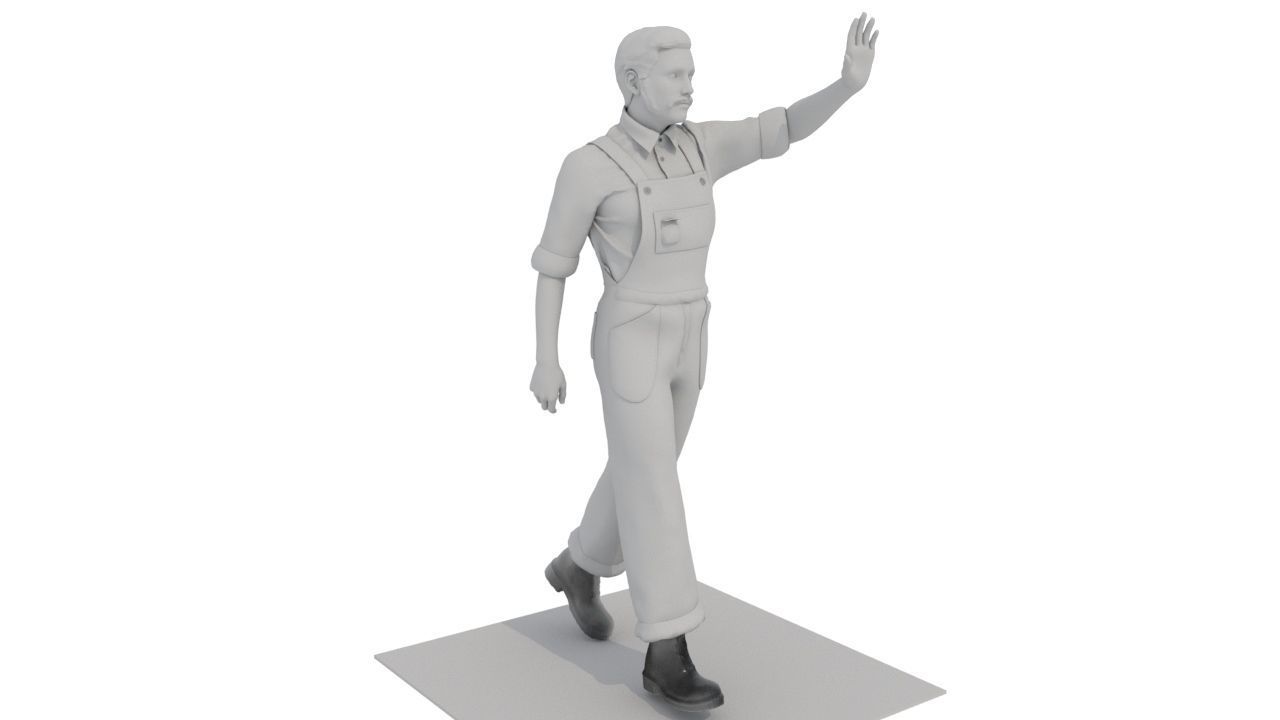 1860s era USA Steam Boat-Ship Engineers Models N-Other Scales 3D print model_4