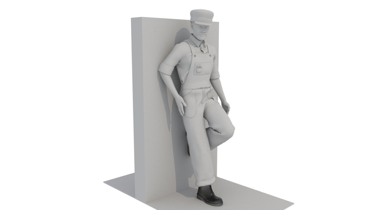 1860s era USA Steam Boat-Ship Engineers Models N-Other Scales 3D print model_8