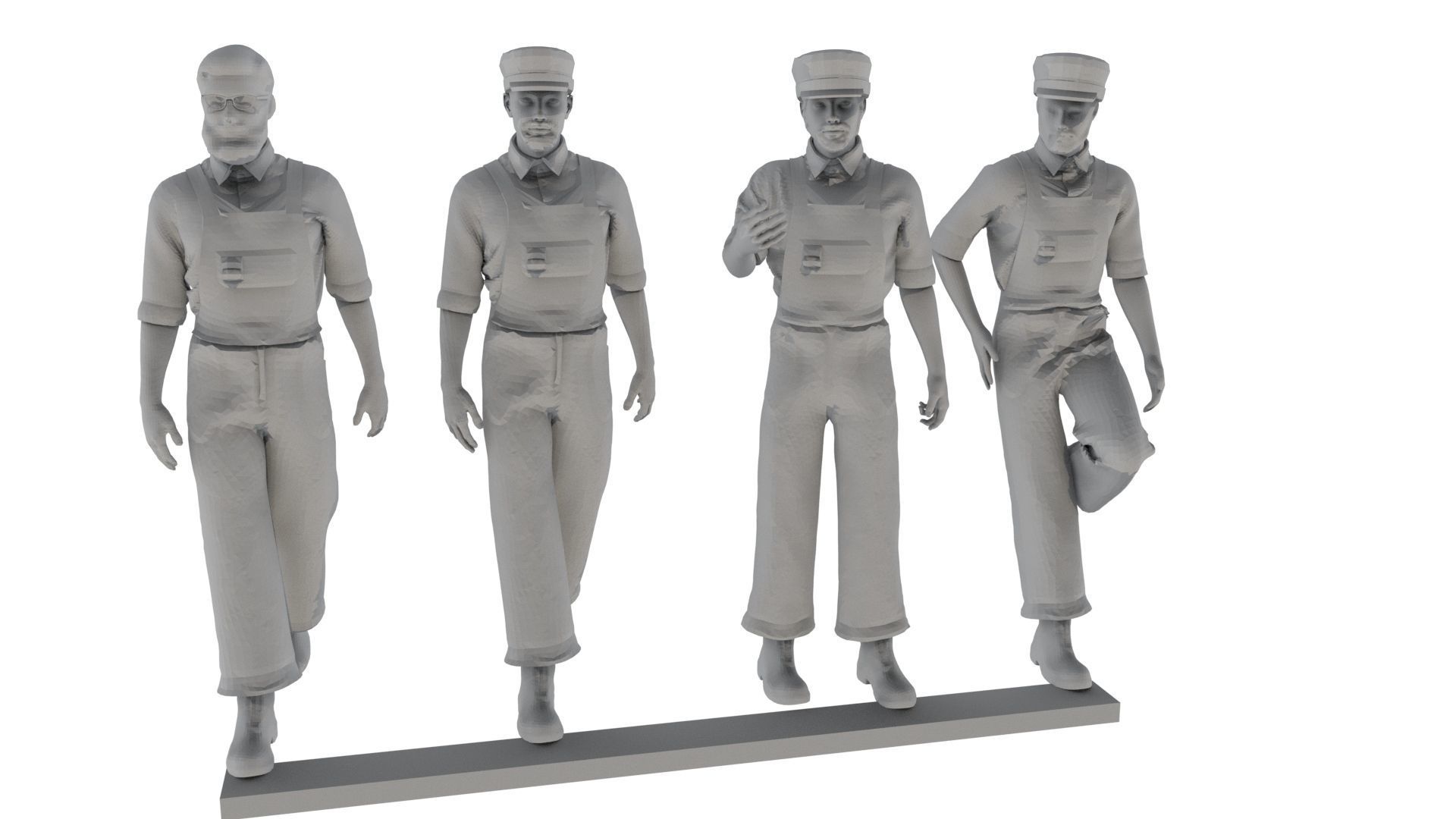 1860s era USA Steam Boat-Ship Engineers Models N-Other Scales 3D print model_14