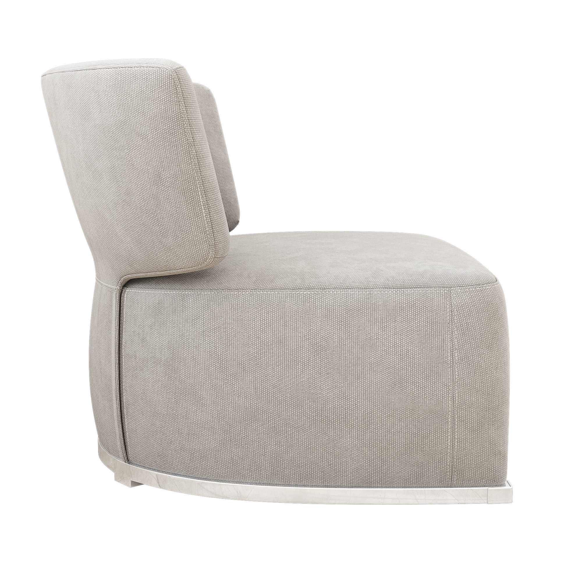 Amoenus Armchair Low-poly 3D model_7