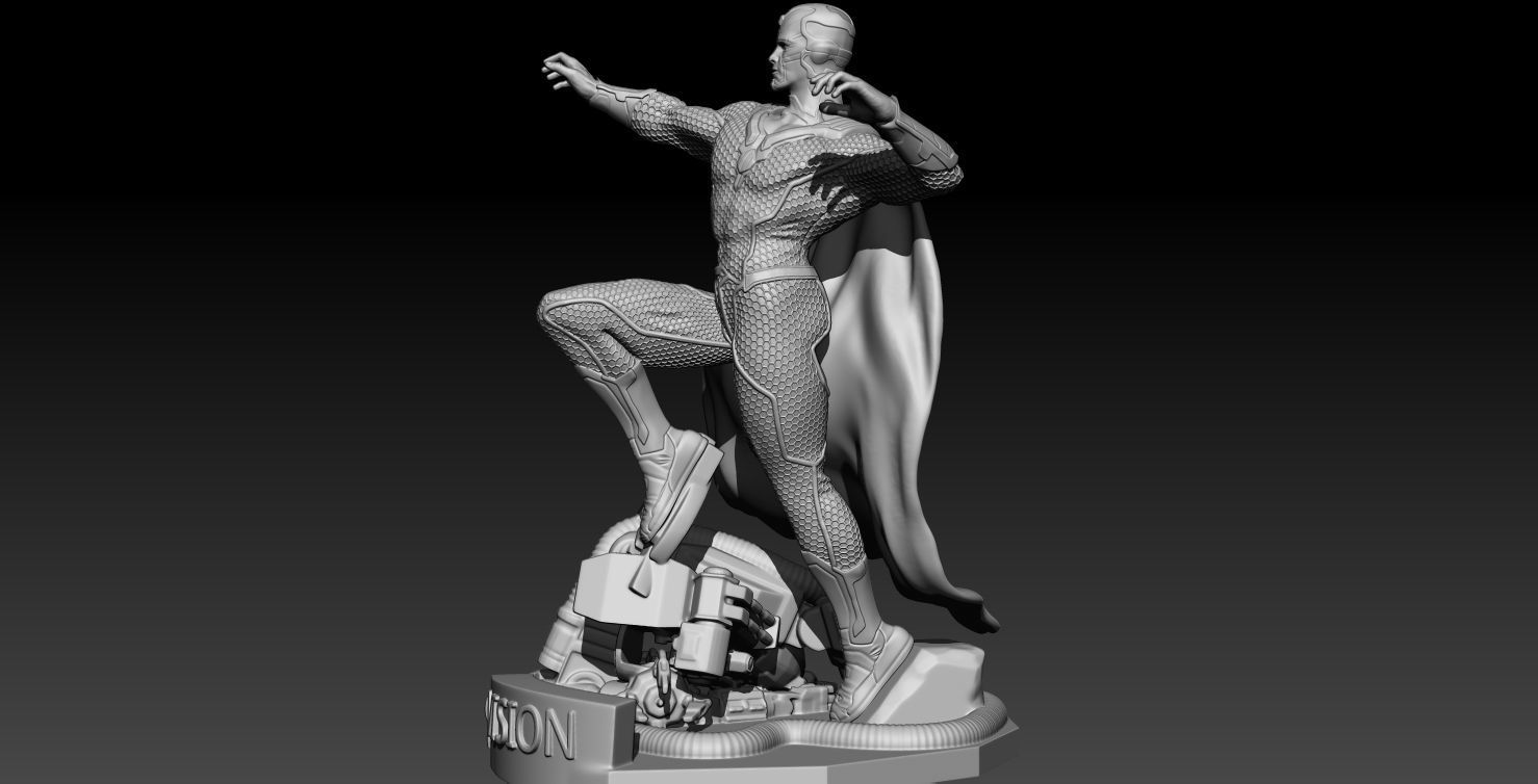 Vision Avengers Infinity War 3D print model_4