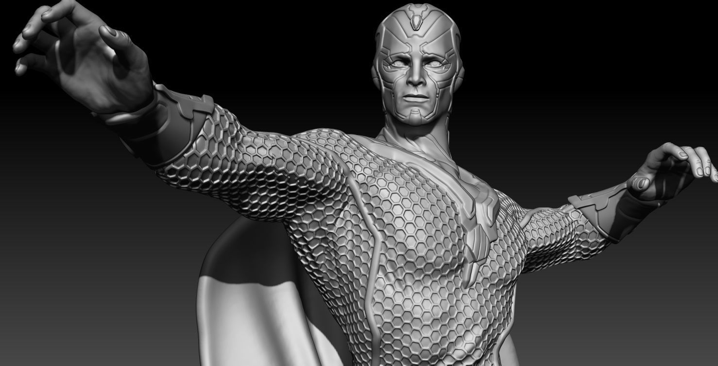 Vision Avengers Infinity War 3D print model_1