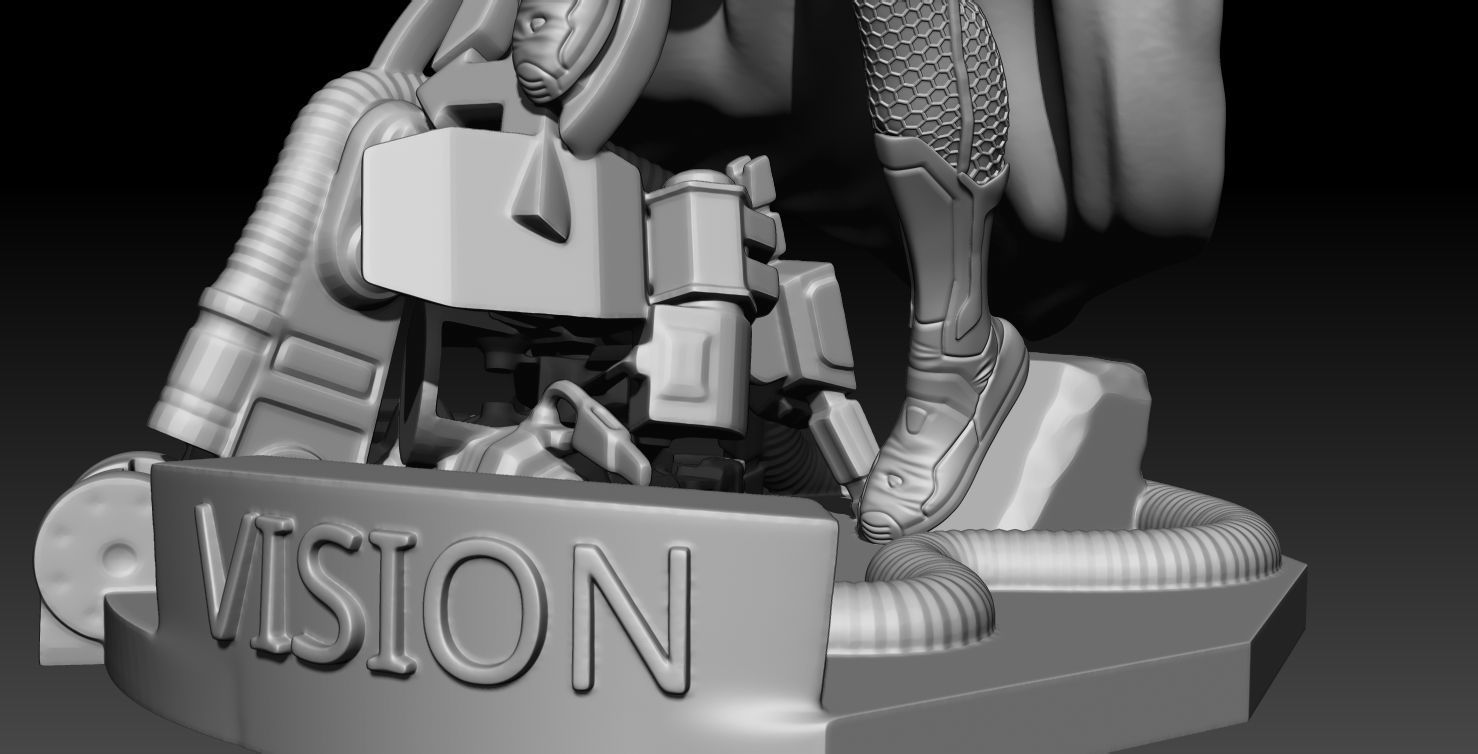 Vision Avengers Infinity War 3D print model_7