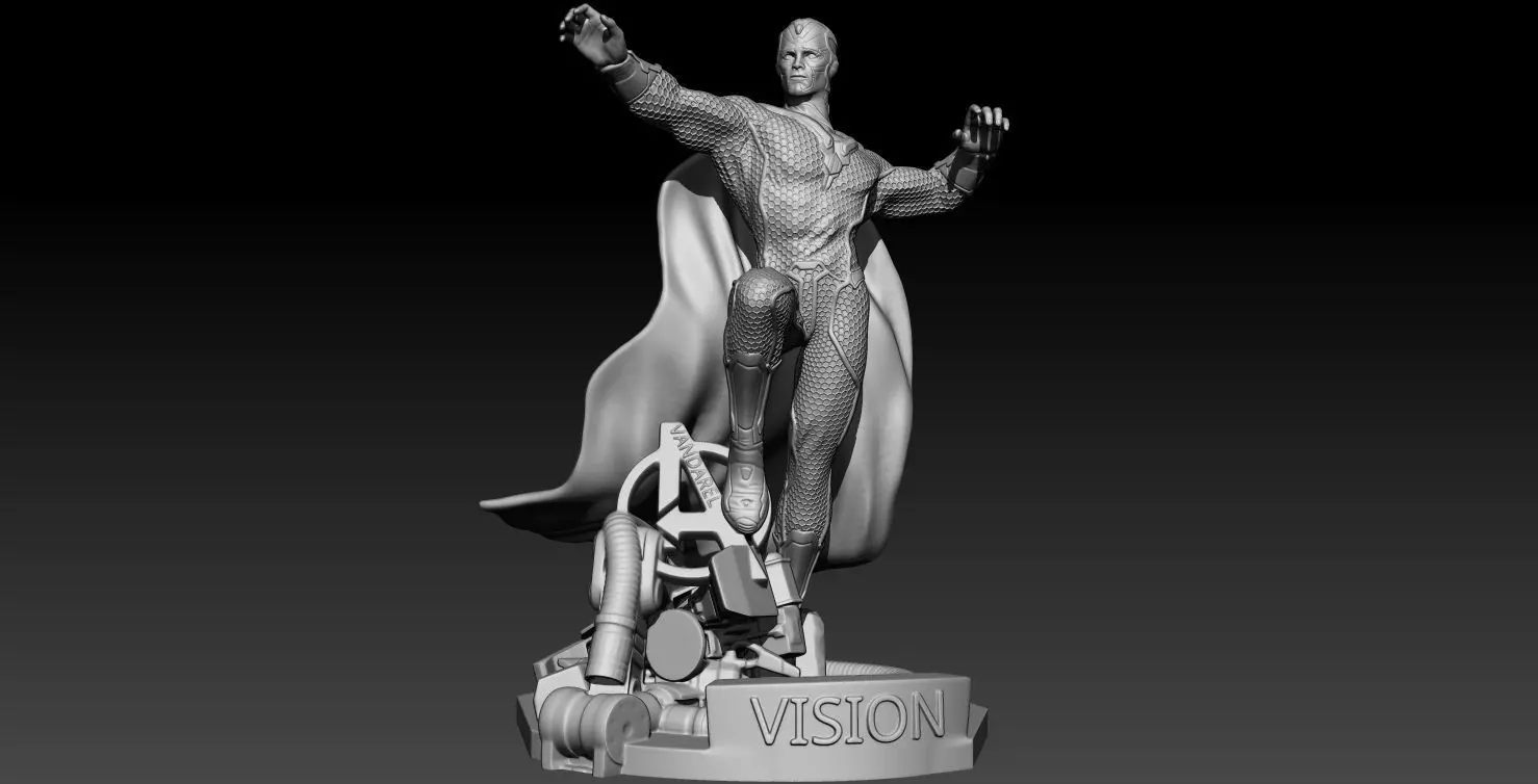 Vision Avengers Infinity War 3D print model_0