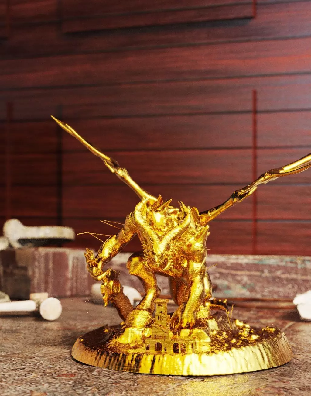 Demon de la Fondrie Free 3D print model