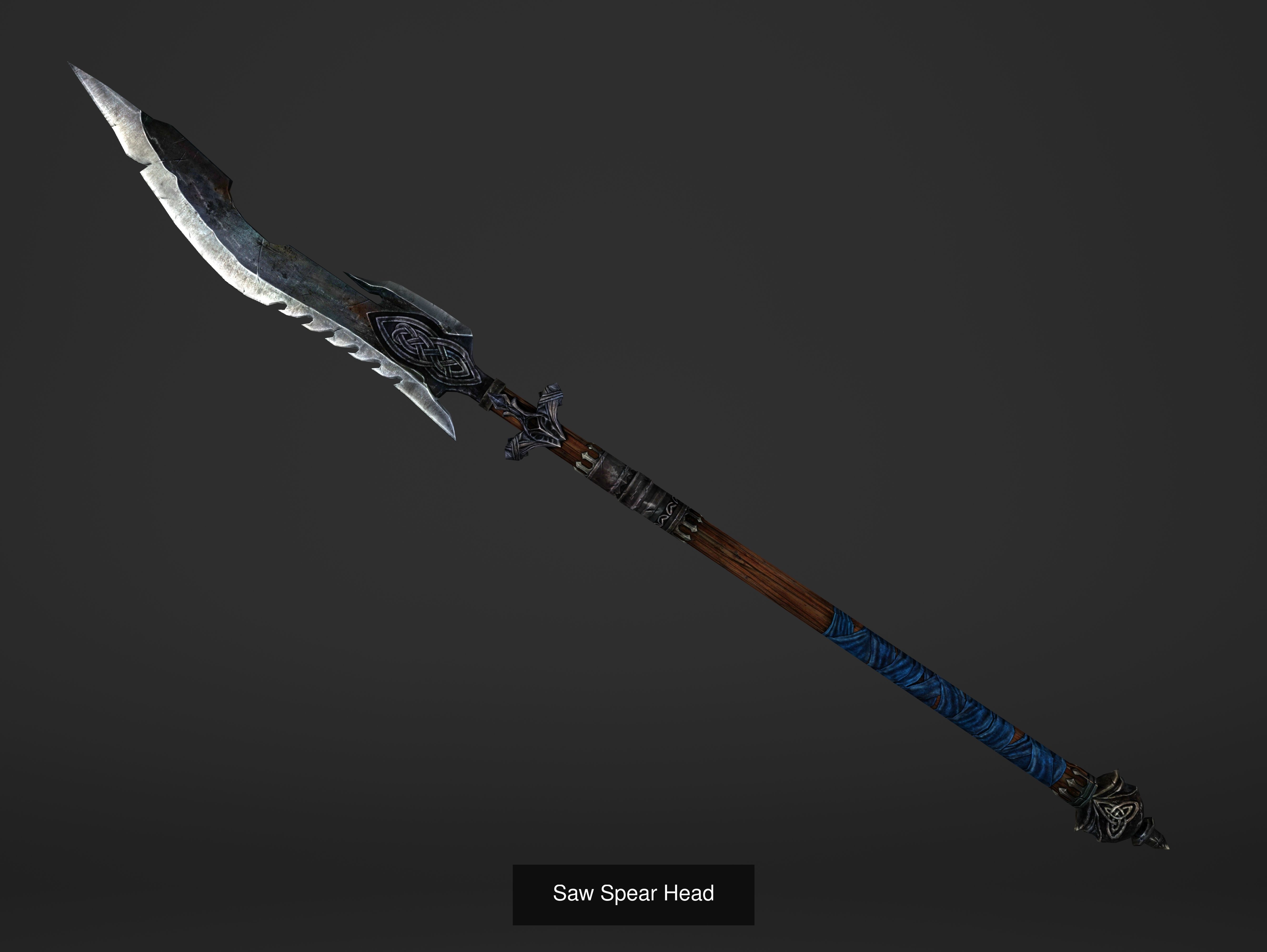 Fantasy Magical Weapons 3D Model Collection_10