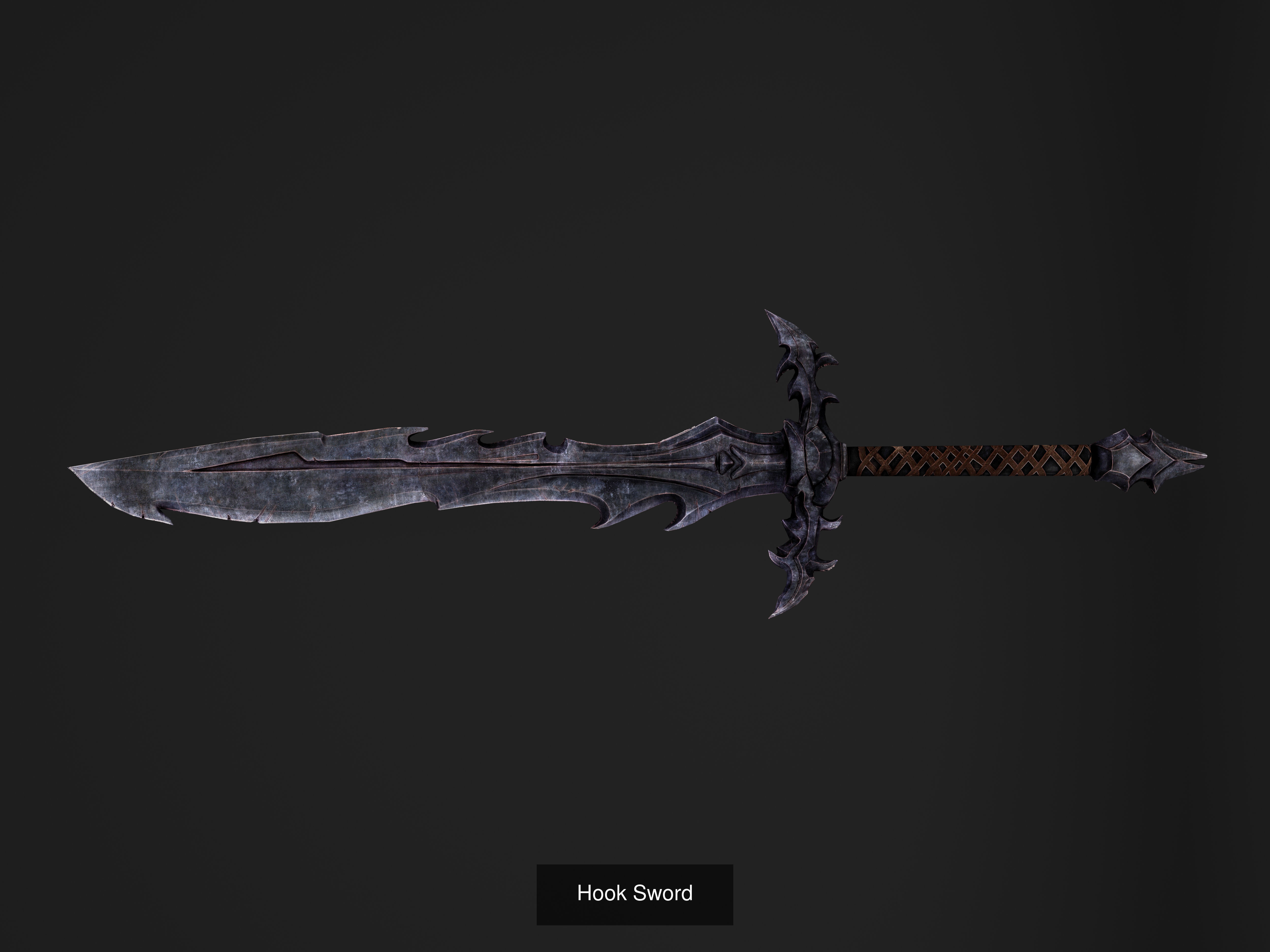 Fantasy Magical Weapons 3D Model Collection_1