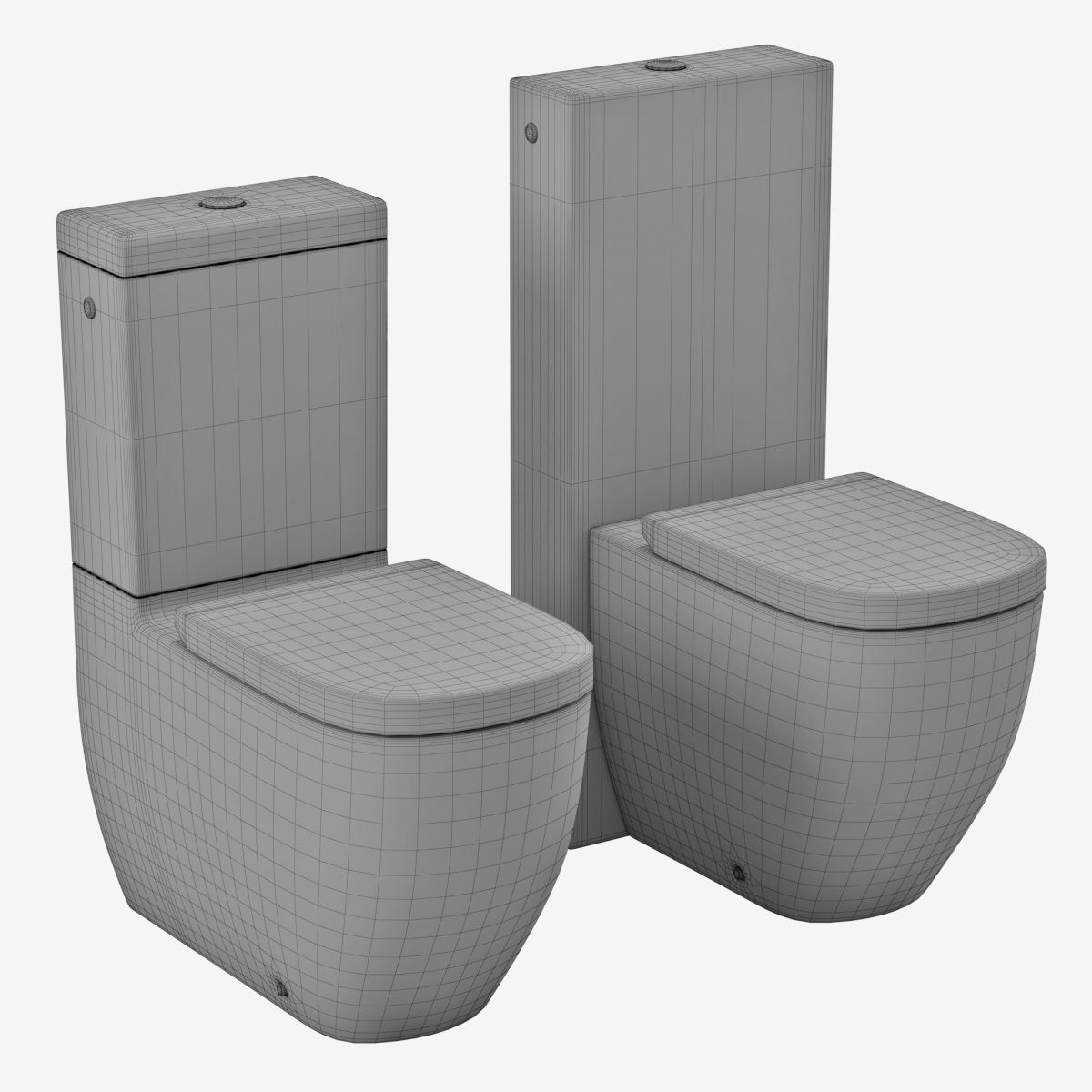 Laufen PALOMBA toilet Part 3 3D model_2