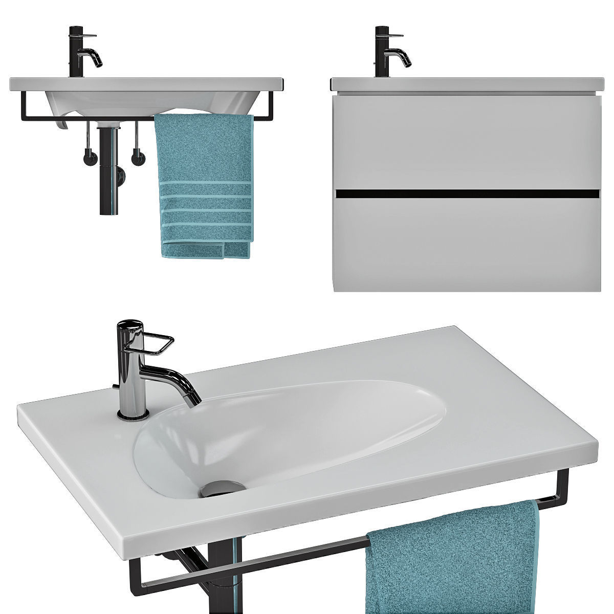 Laufen  PALOMBA washbowl Part 1 3D model_1