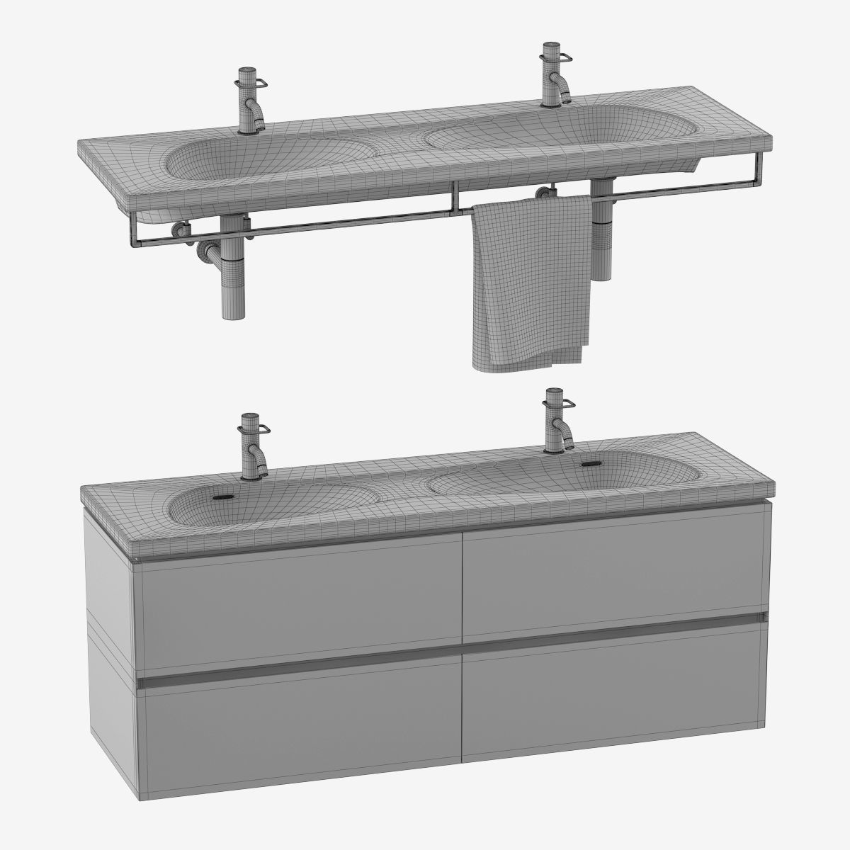 Laufen PALOMBA washbowl Part 3 3D model_2