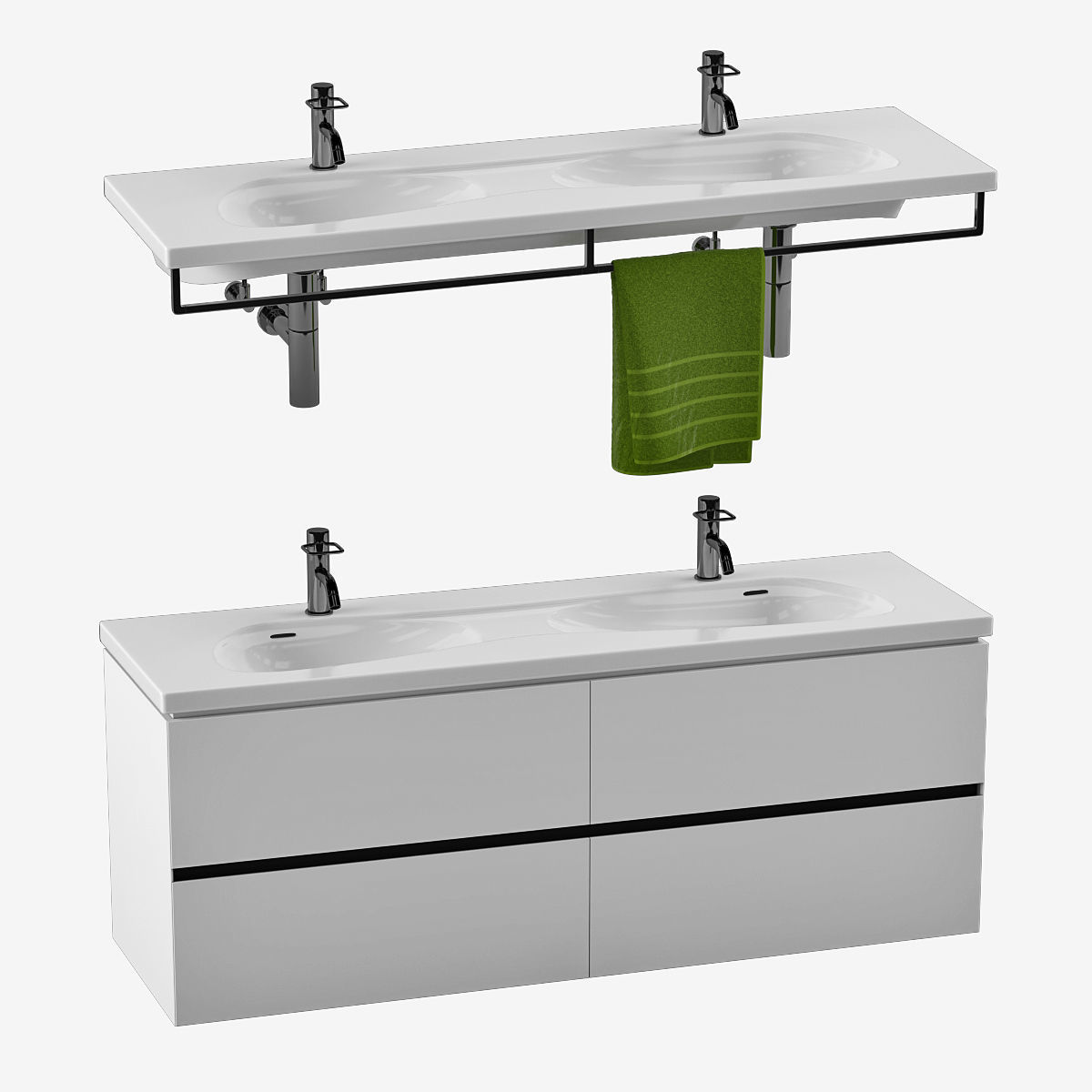 Laufen PALOMBA washbowl Part 3 3D model_0