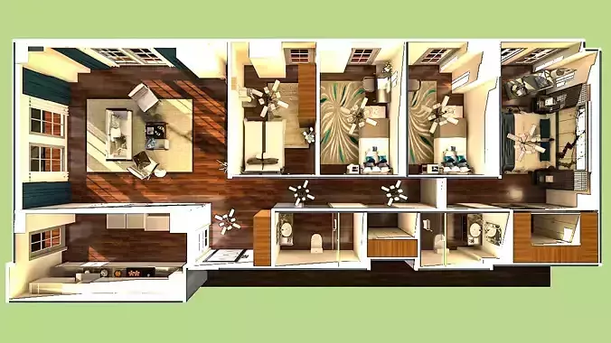 656 Room Plan Enterior