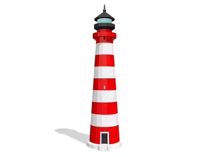 Lighthouse printable model 3D print model