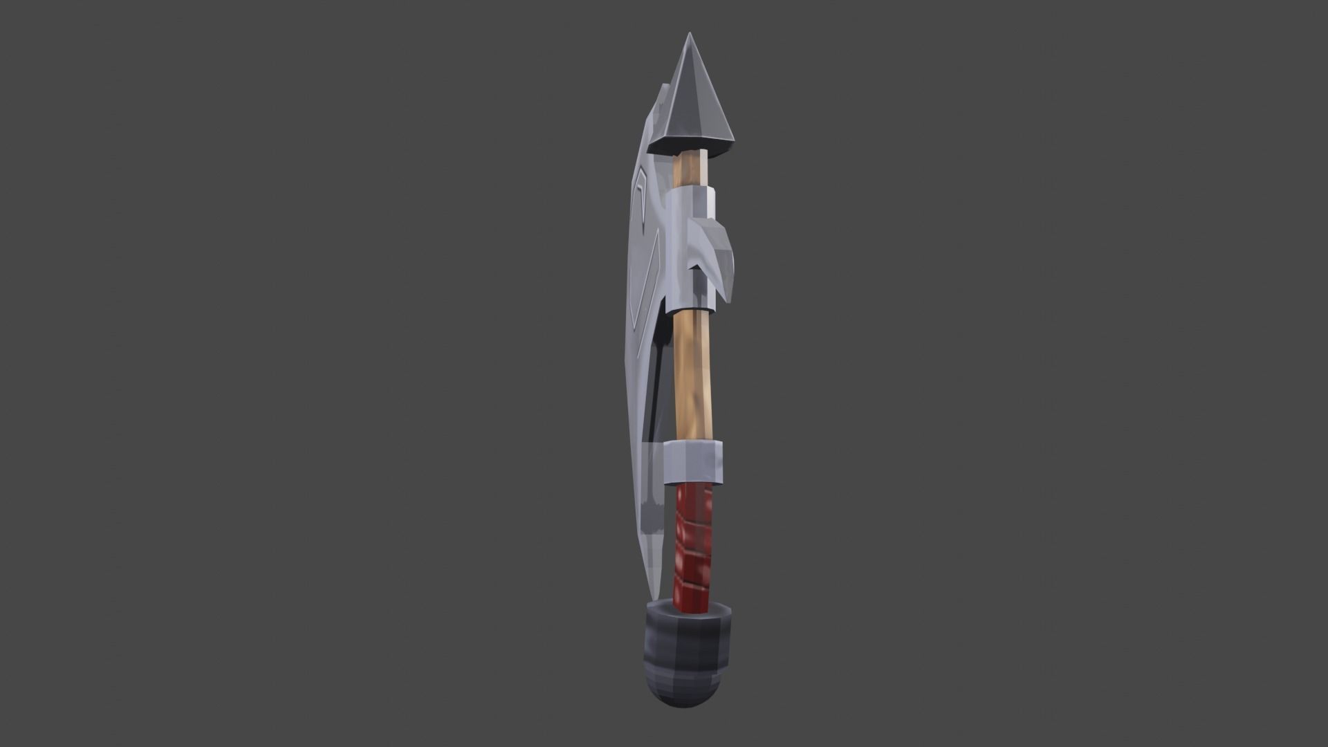 axe machado 3D model_17