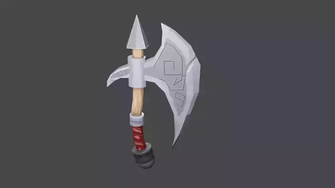axe machado 3D model