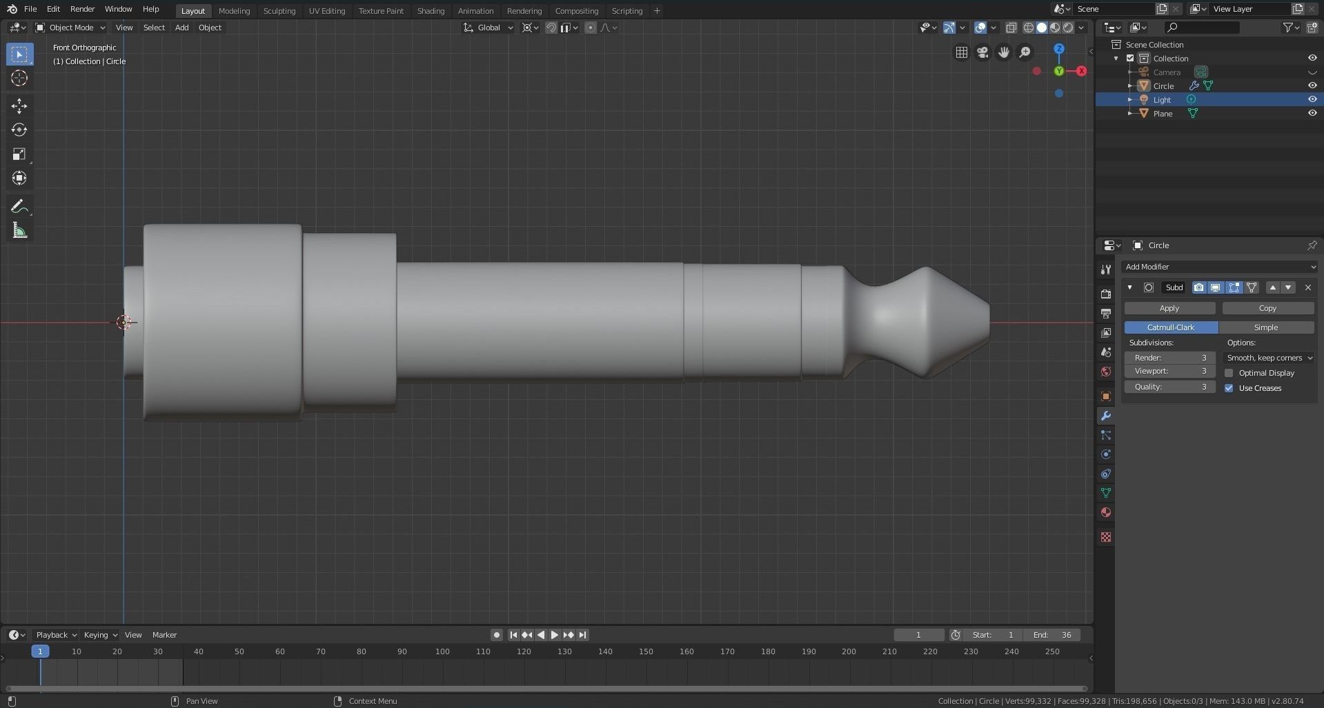 Stereo Plug Adapter - Blender Free 3D model_40