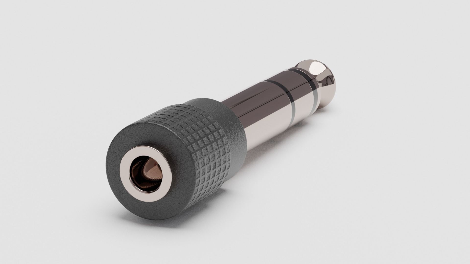 Stereo Plug Adapter - Blender Free 3D model_32