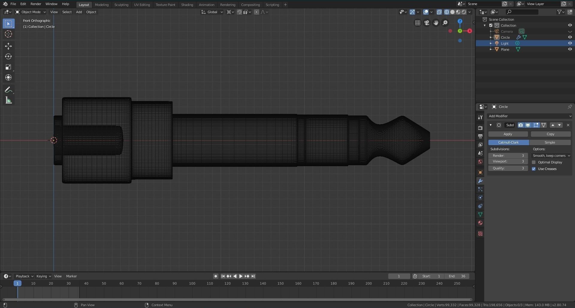 Stereo Plug Adapter - Blender Free 3D model_38