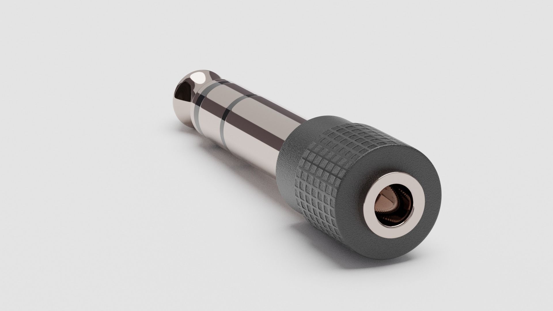 Stereo Plug Adapter - Blender Free 3D model_27