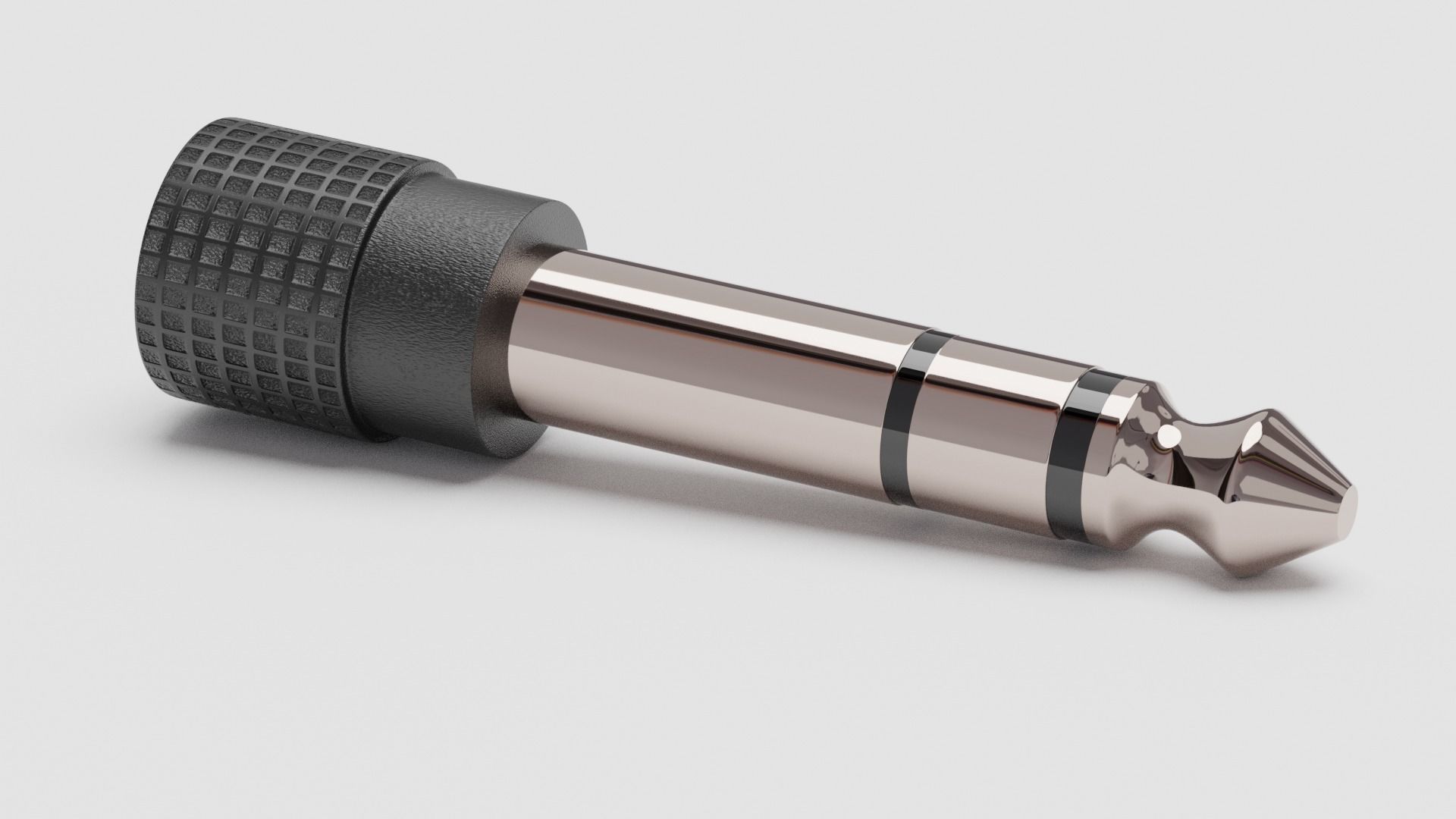 Stereo Plug Adapter - Blender Free 3D model_5