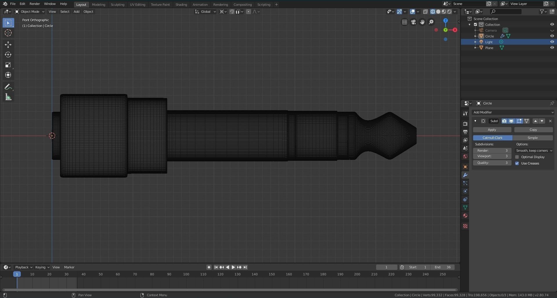 Stereo Plug Adapter - Blender Free 3D model_39