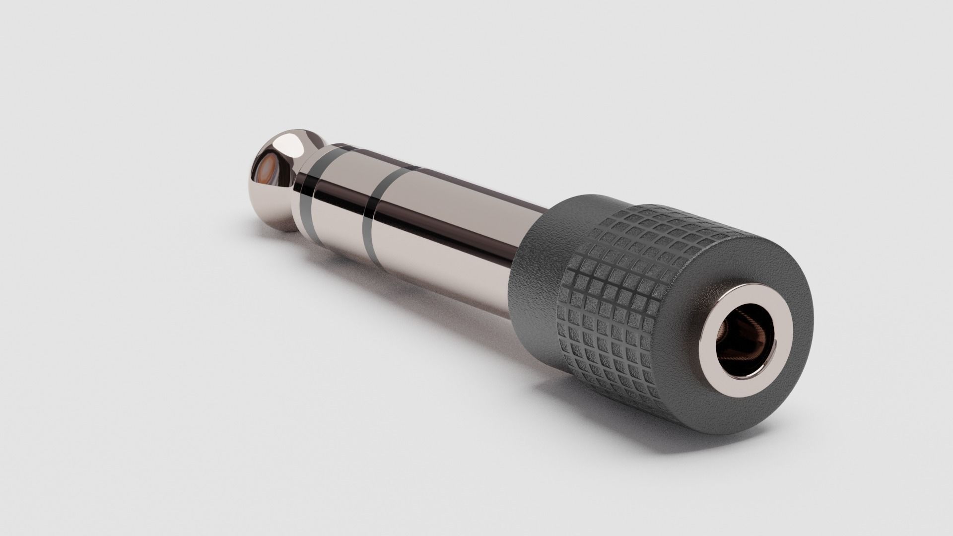 Stereo Plug Adapter - Blender Free 3D model_26