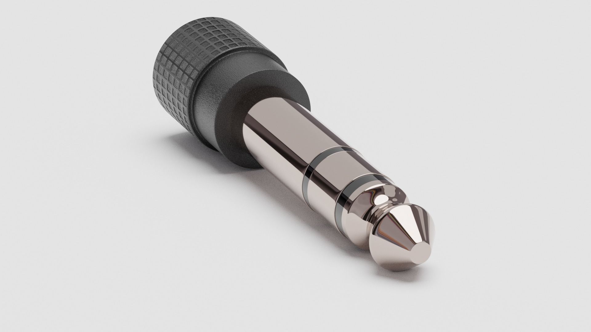 Stereo Plug Adapter - Blender Free 3D model_9