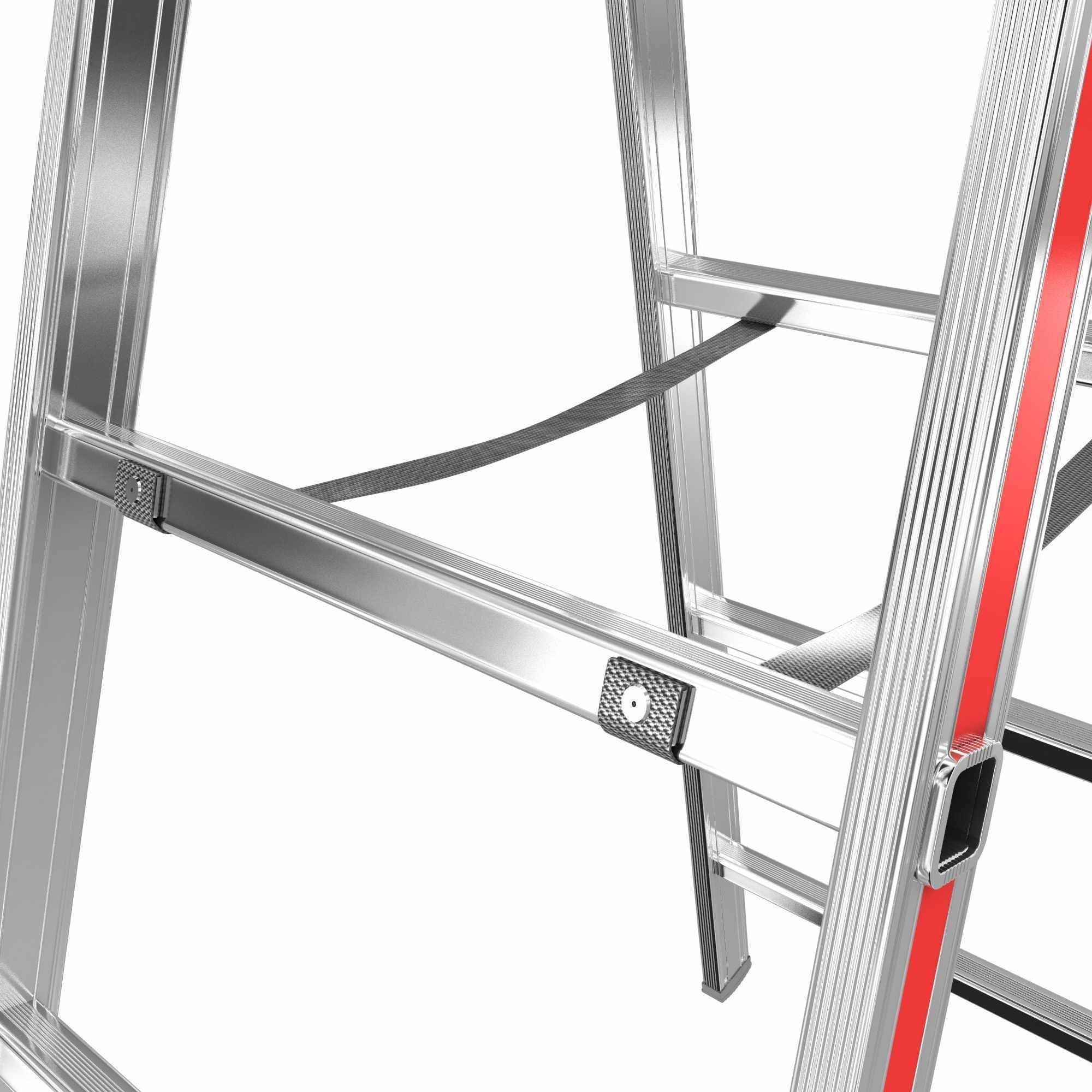 Hymer 4023 aluminium ladder 3d model 3D model_3