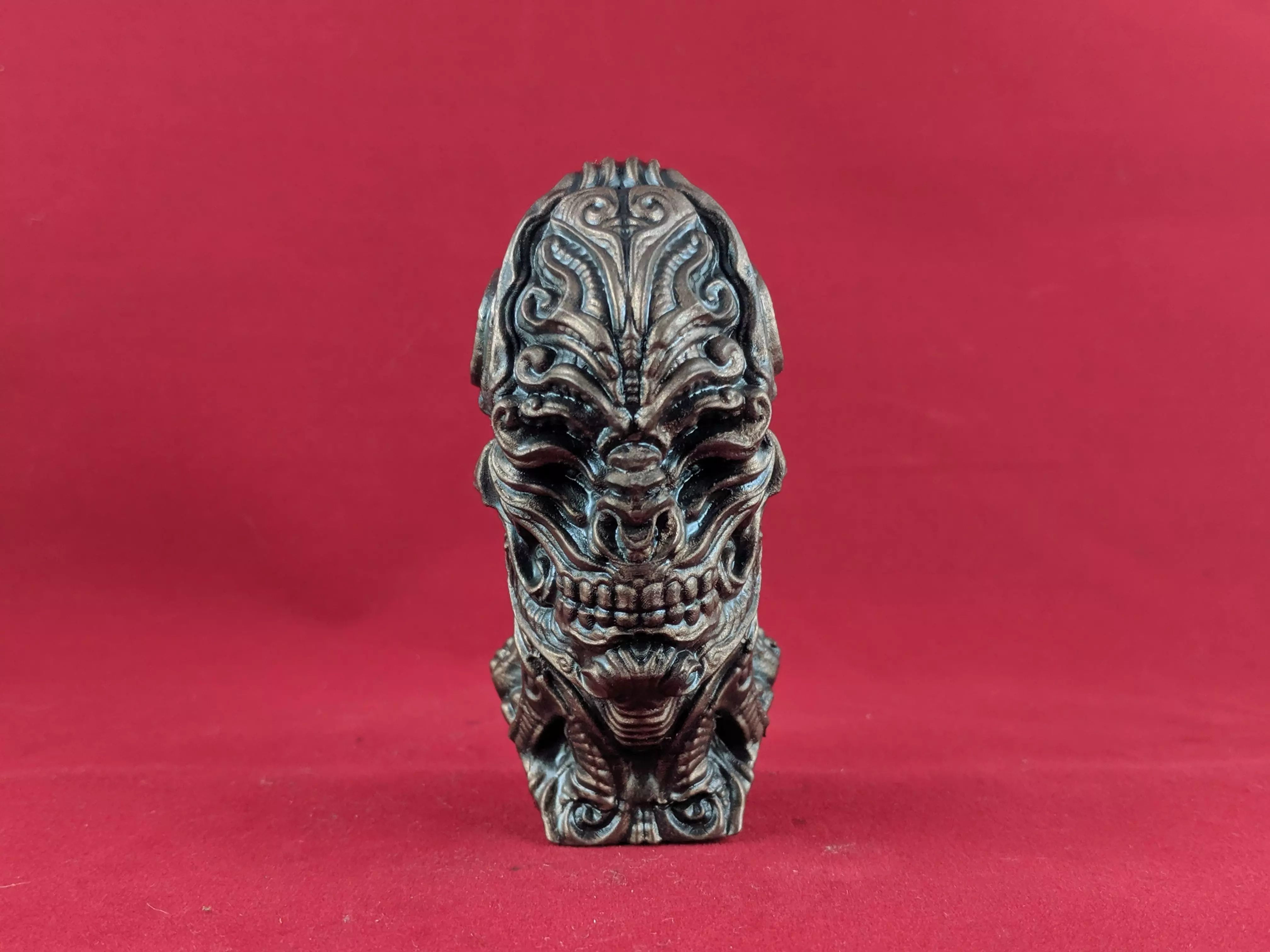 Gigas twilight zone skull 3D print model_0