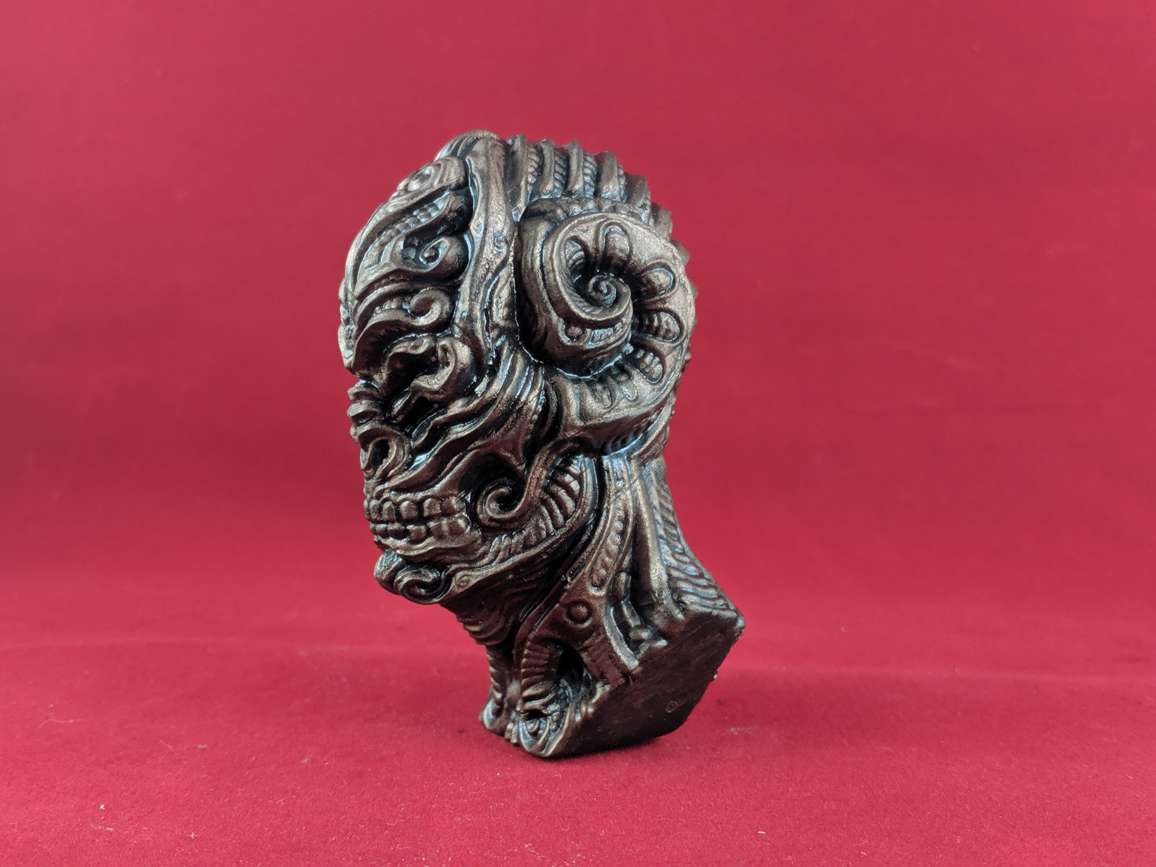 Gigas twilight zone skull 3D print model_1