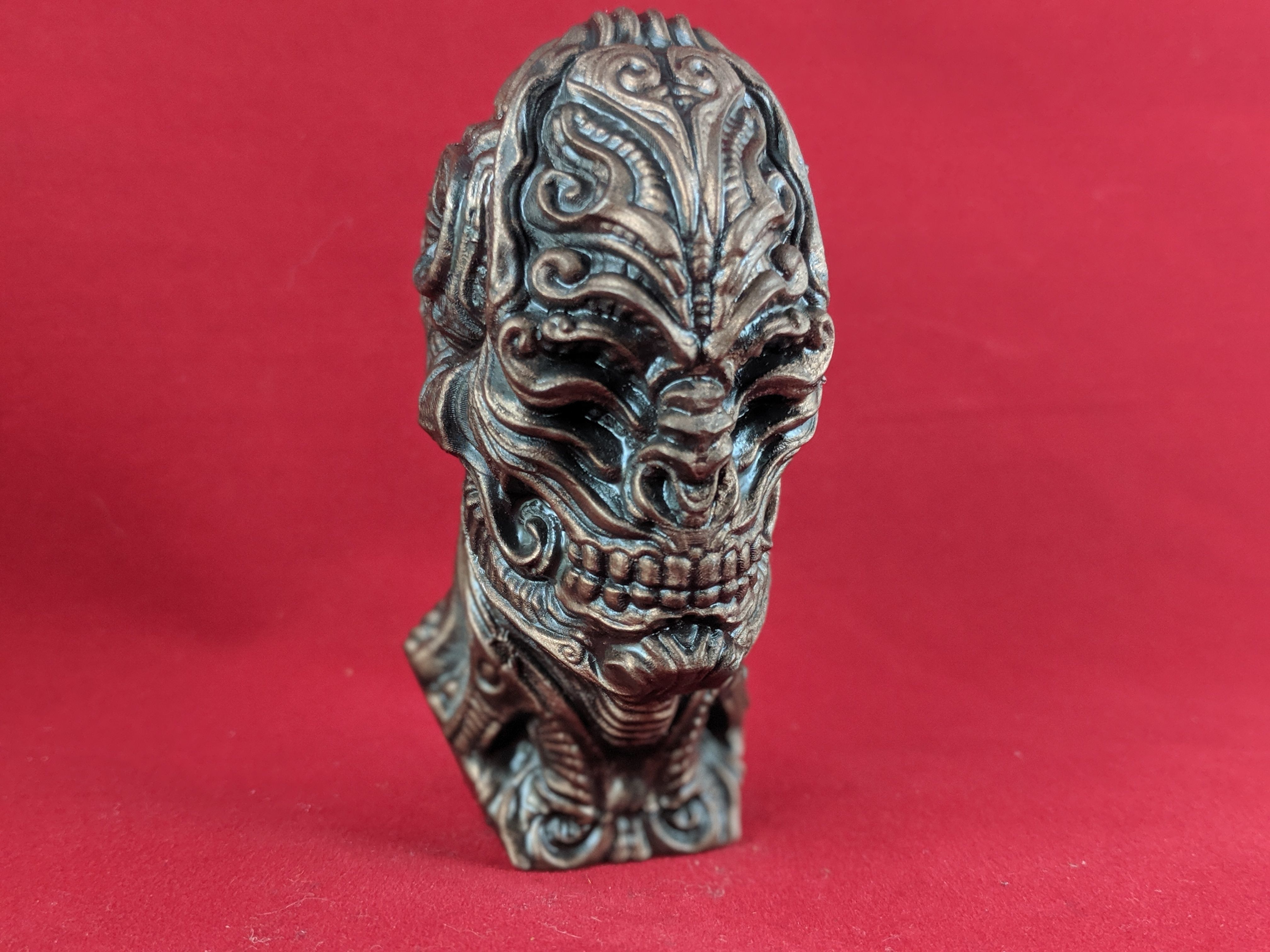 Gigas twilight zone skull 3D print model_2
