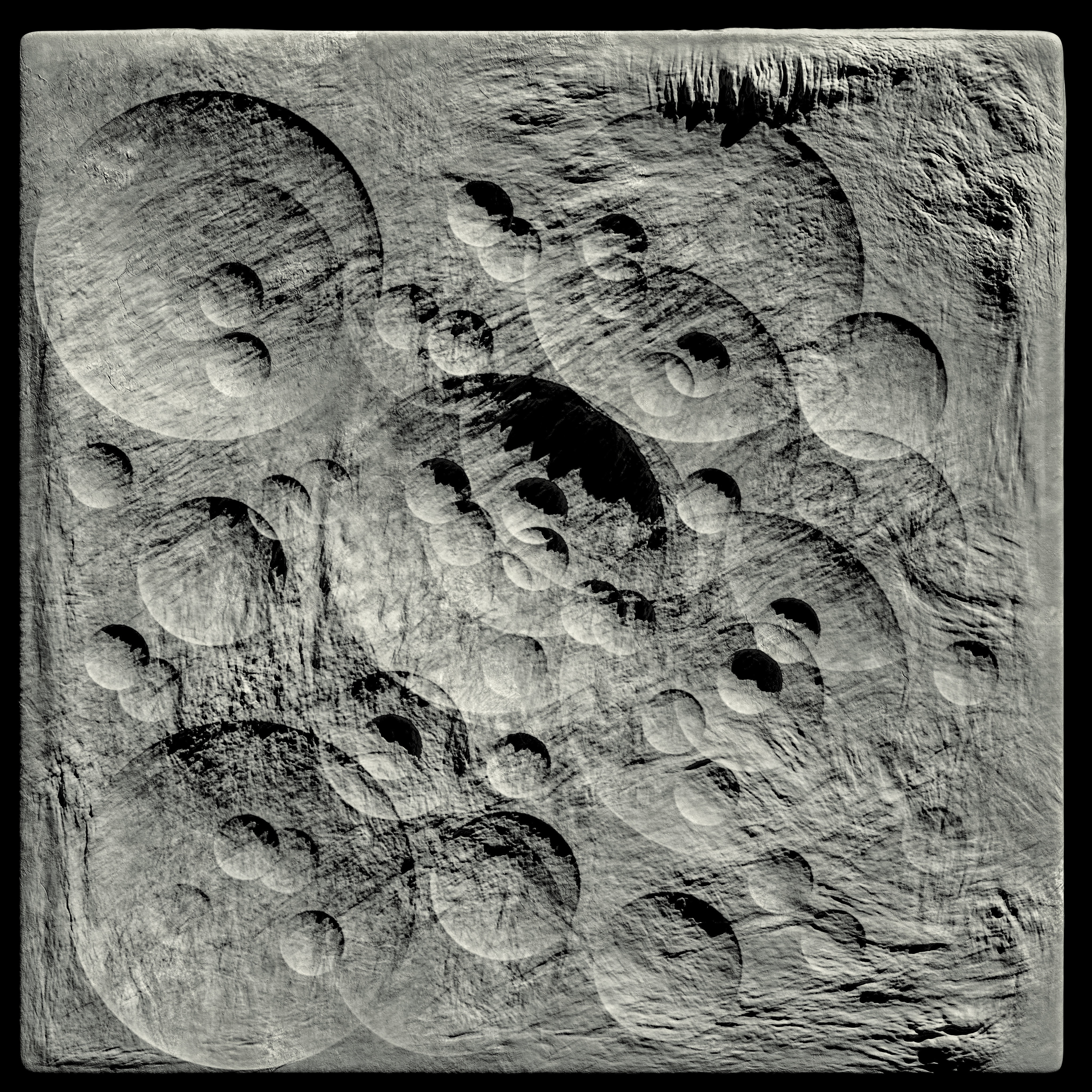 Moon surface 3D model_2