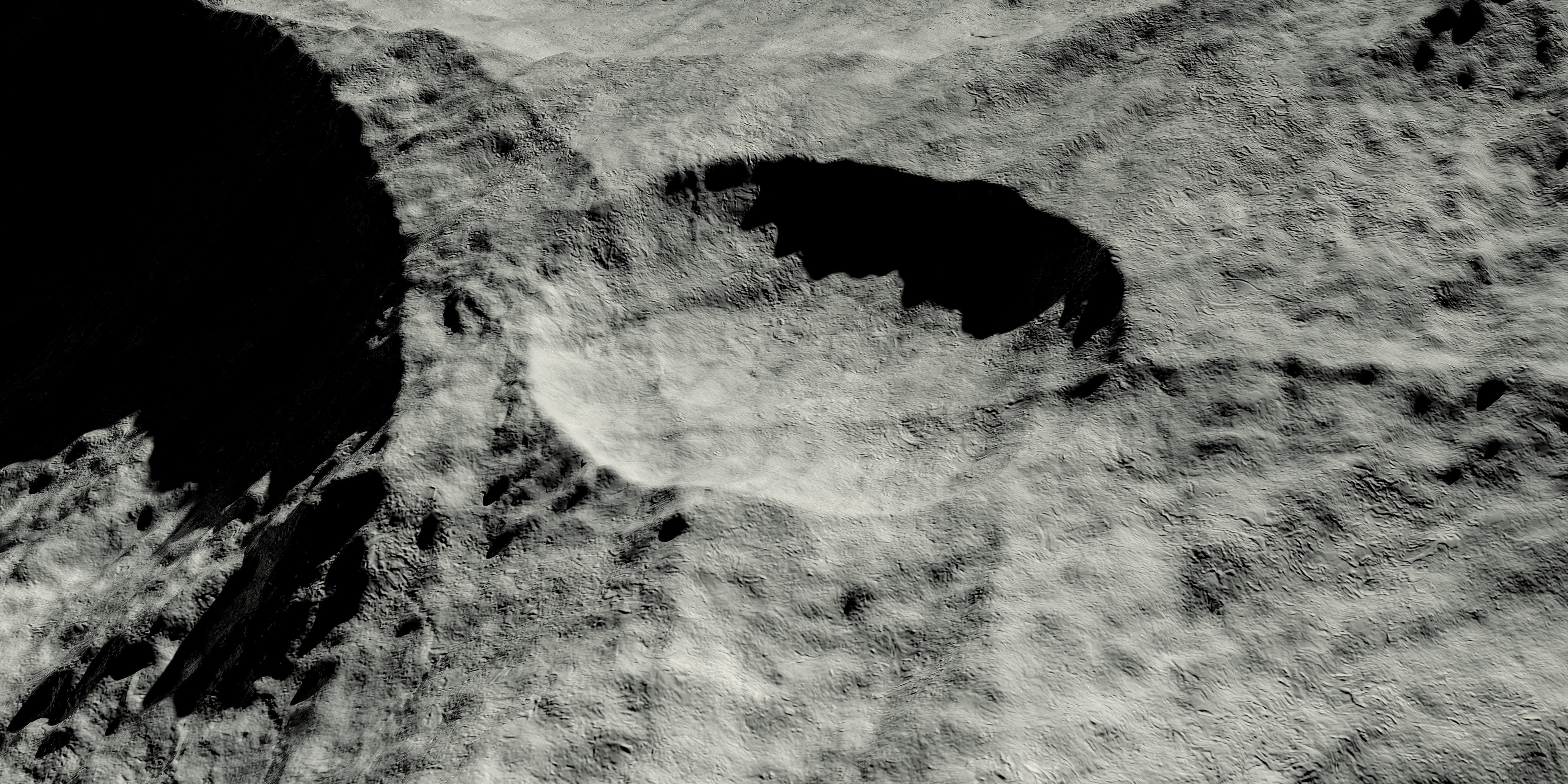 Moon surface 3D model_1