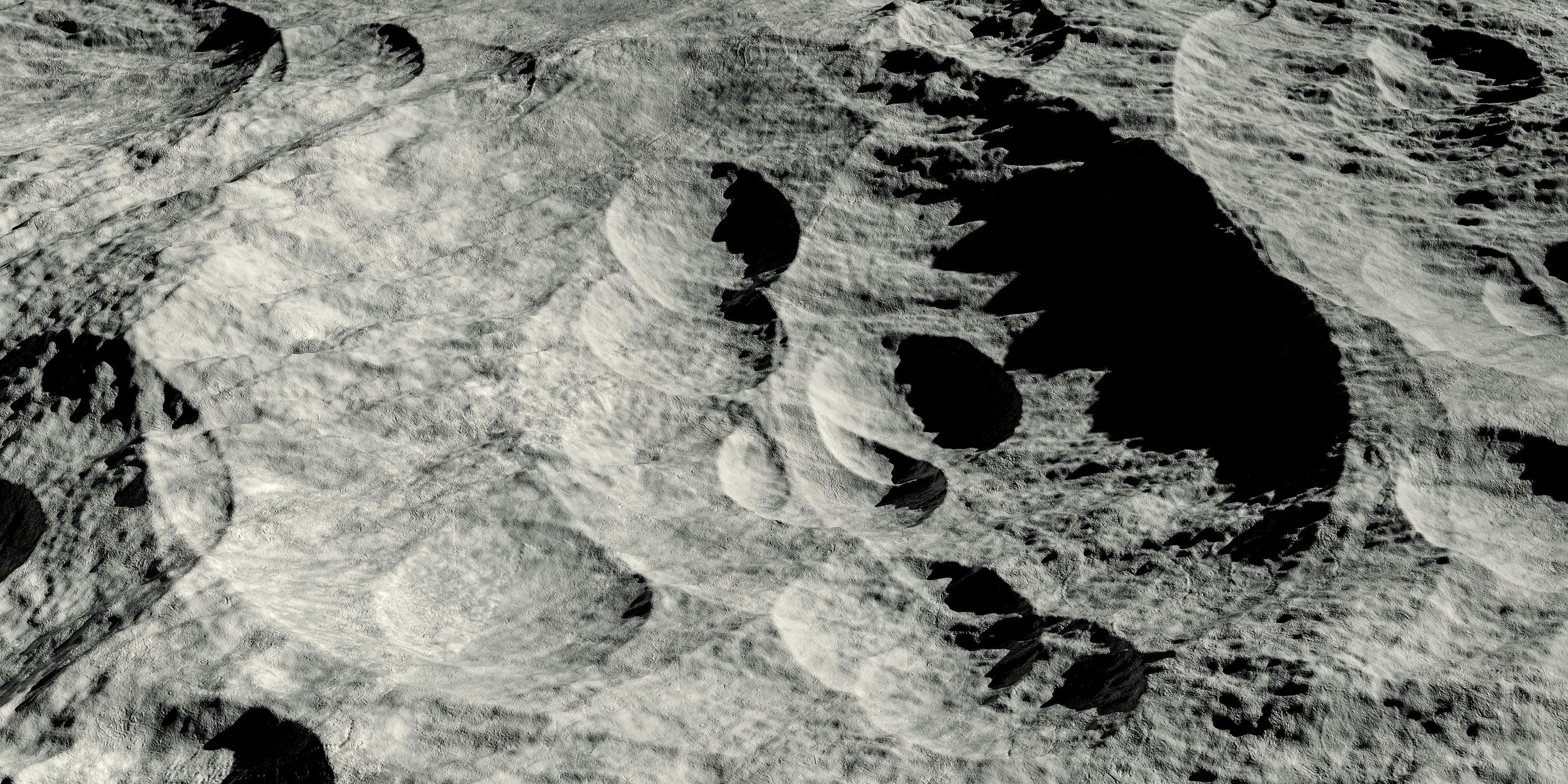Moon surface 3D model_3
