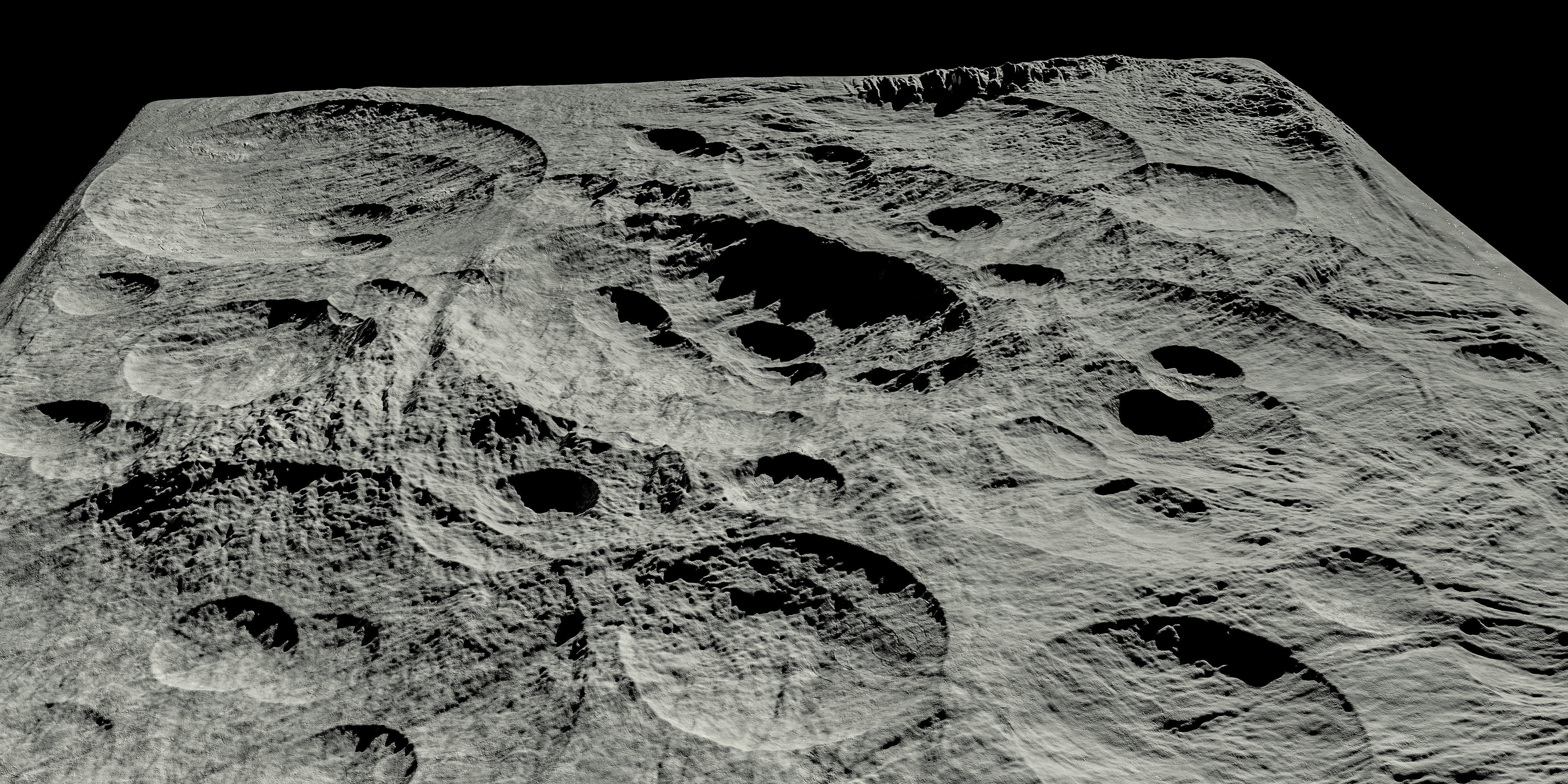 Moon surface 3D model_5