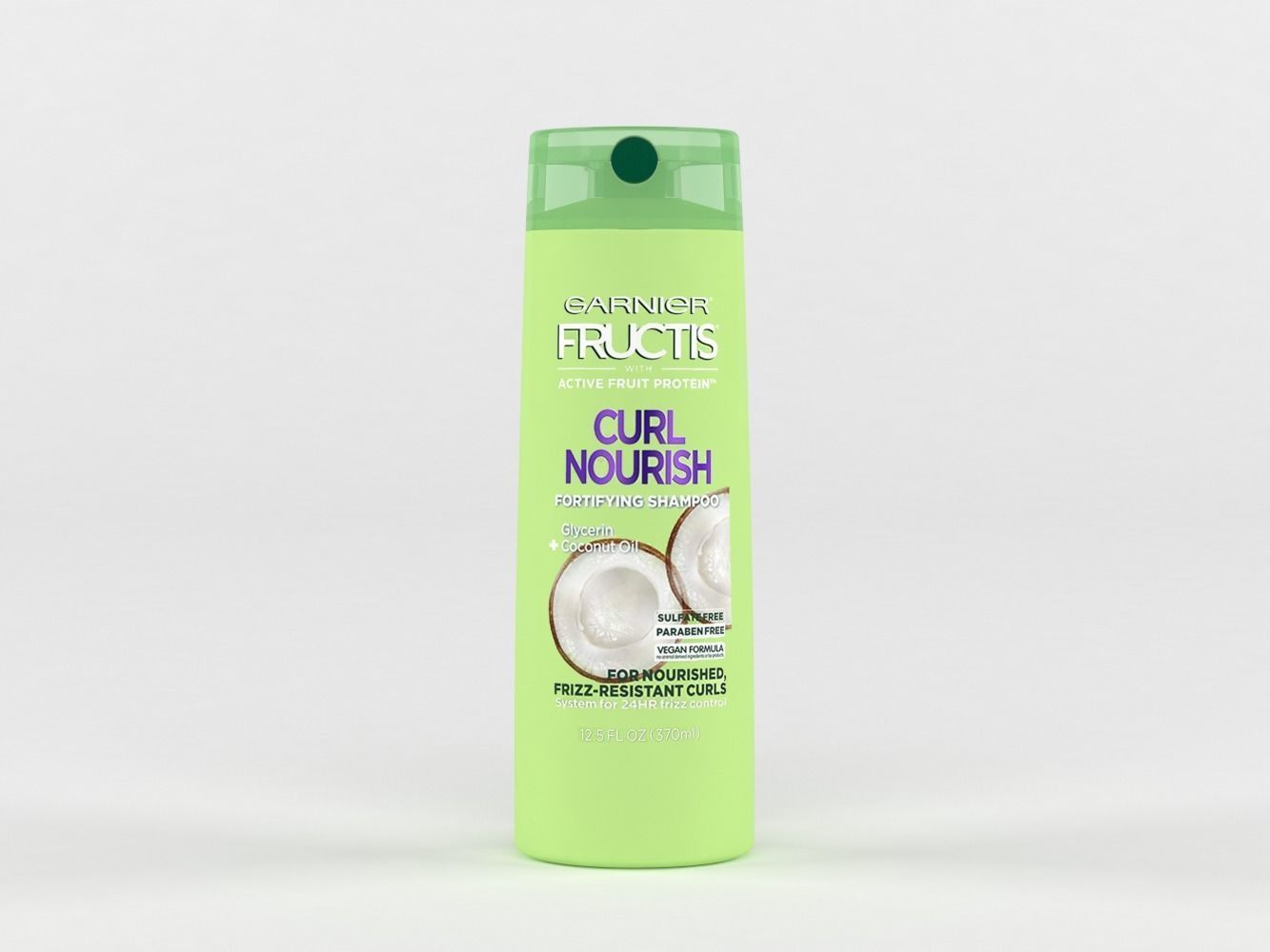 Garnier Hair Care Fructis Curl Nourish Shampoo 3D model CGTrader